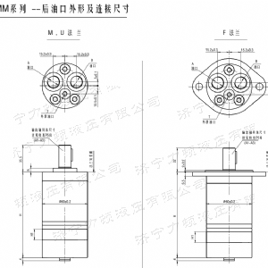 开元体育(中国)官方网站后油口系列马达